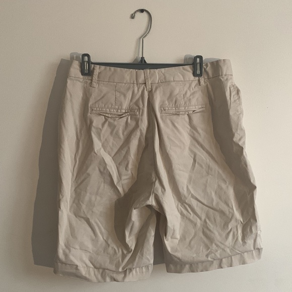 12 | Khaki Gap Bermuda Shorts - Picture 2 of 4